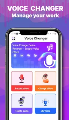 Voice Changer - Voice Effects android App screenshot 3